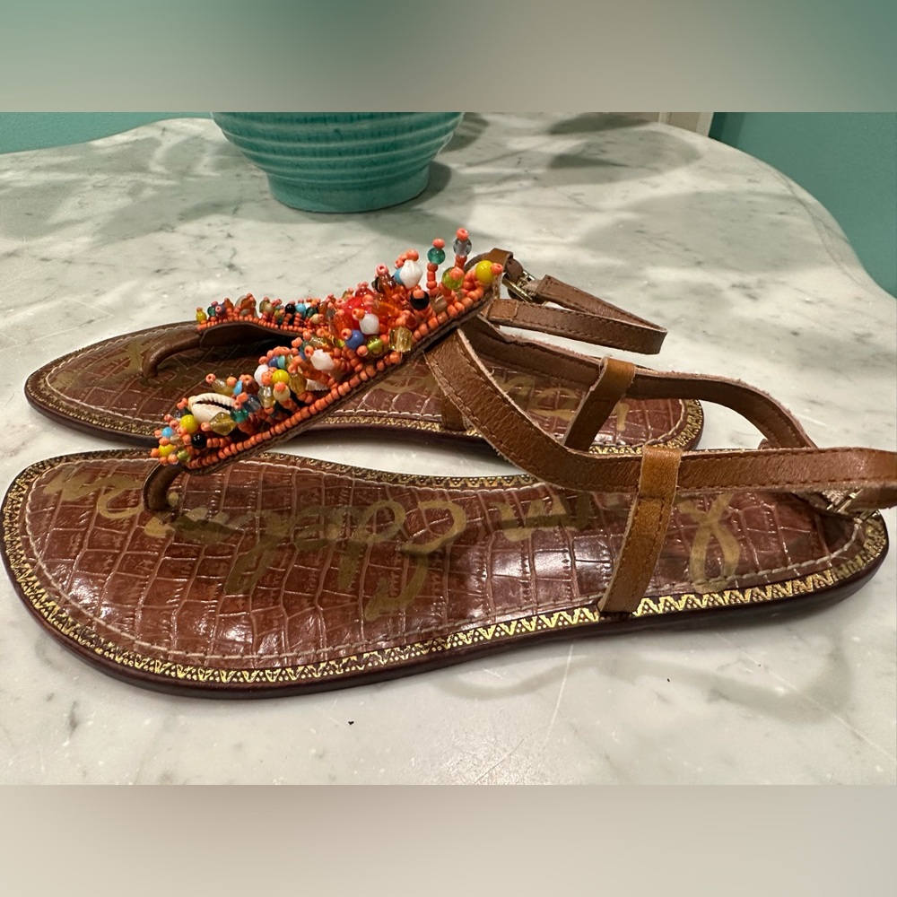 Beaded sandals